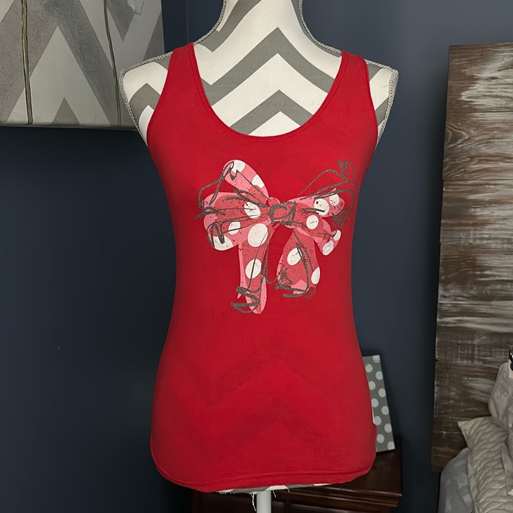 Minnie Mouse running tank top
